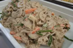 Lotus root salad